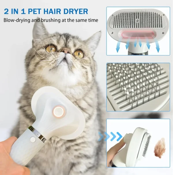 Dog Hair Dryer: Portable with 4 Nozzles - Image 5