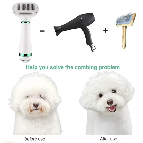 Dog Hair Dryer Grooming Kit - Image 3