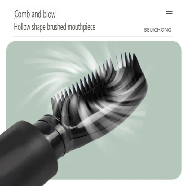 Dog Hair Dryer: 2800W Professional Grooming Blower with Adjustable Warm Wind - Image 3