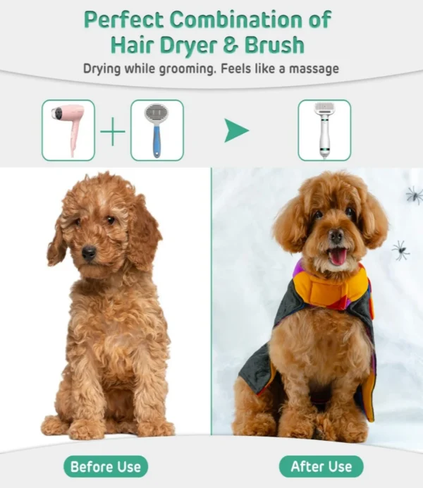 Dog Hair Dryer: 2-in-1 Beauty Comb - Image 6