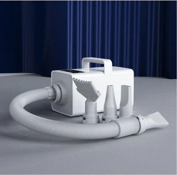 Dog Hair Dryer High Power Silent Pet Grooming Blower With Hair Absorption - Image 2