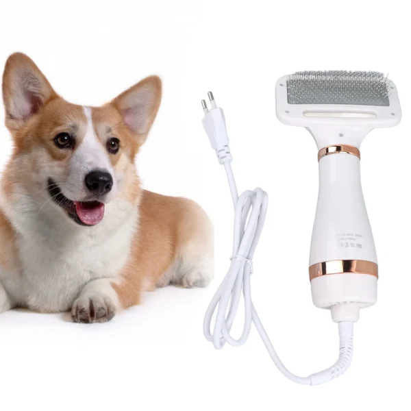 Dog Hair Dryer: 2-in-1 Slicker Brush. - Image 6