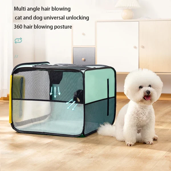 Dog Hair Dryer Fully Automatic Noiseless Pet Drying Box Machine - Image 4