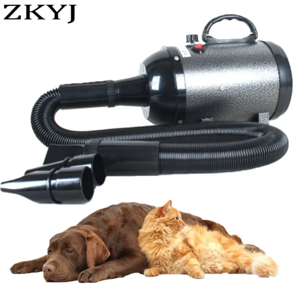 Dog Hair Dryer: 2-in-1 Grooming Comb