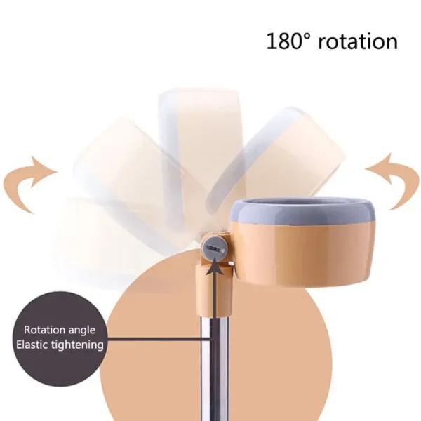 Dog Hair Dryer Bracket: 180-Degree Rotatable Grooming and Drying Stand - Image 3