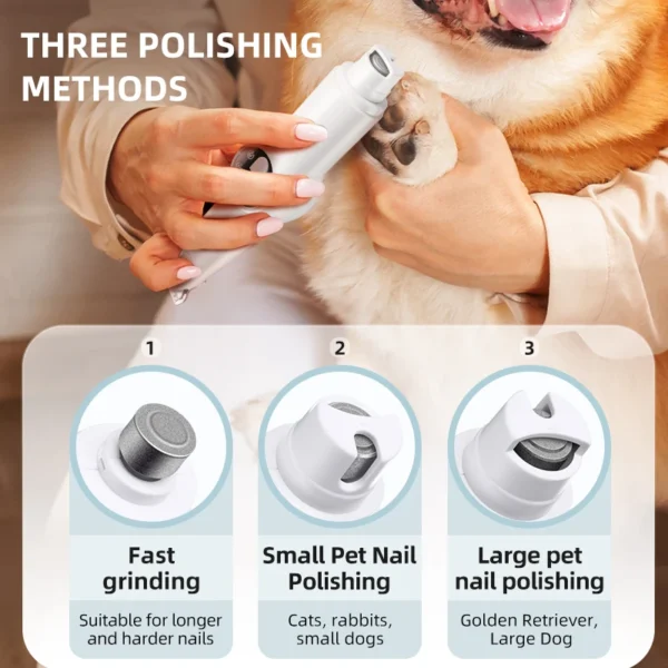 Dog Hair Dryer: LED Clipper & Trimmer - USB Rechargeable - Image 4