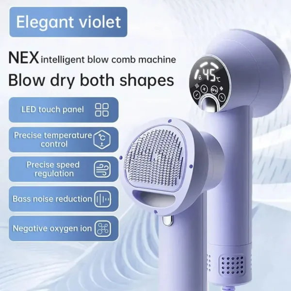 Dog Hair Dryer: Silent Grooming for Cats & Dogs, No Harm - Image 3